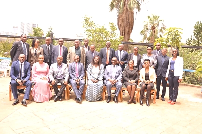 East African Legislative Assembly Committee on Communications, Trade and Investment during deliberations on the EAC Competition (Amendment) Bill, 2020 in March, 2020 – Nairobi, Kenya